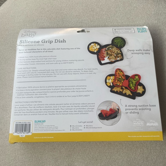 Disney Minnie Mouse Plate (Toddler) - Picture 2 of 5